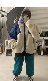 reversible wool colored jumper