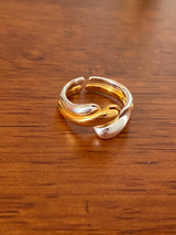 ダブルツイストリング / [925silver] Double twisted ring