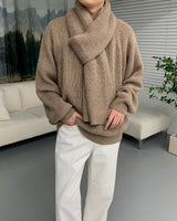 アルパカマフラーニットセット / BL Alpaca Muffler Knit Set (4 colors)