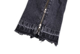 デニムレッグウォーマー / DENIM LEG WARMER (BLACK)