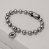8mmボールチェーンコインブレスレット/8mm Ball Chain Coin Bracelet (3823489319030)