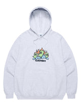 パンチビーンズフーディー / PUNCH BEANS HOODIE LIGHT GREY(CV2CFUM413A)