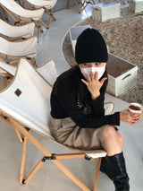 ファニーダイアグナルスリムオフショルダーTシャツ