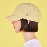 Epoxy Stud Bellboy Cap Yellow