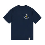 メイビートゥナイトロゴコミックスフラワードローイングショートスリーブTシャツ / MAYBE TONIGHT Logo Comics Flower Drawing Short Sleeve Tee