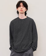 ストライプロングスリーブTシャツ