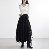 Prène Flared Wrap Skirt