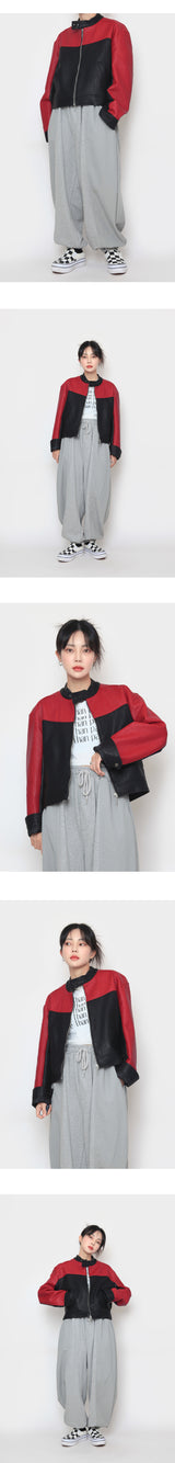 ミックスカラーリングバルーンジョガーパンツ / Mixed Coloring Balloon Jogger pants