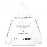GODISDOPE HOODIE WHITE (6635102011510)