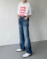 エンボスブルーデニム / TR2450 Embossed Blue Denim (XS ~ L)