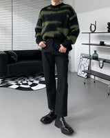 レギュラーデニムパンツ/TA Regular Black denim