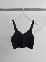 ローニットブラトップ / LOW KNIT BRA-TOP