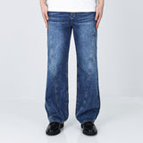 ダイアゴナルアークウォッシュドデニム / DIAGONAL ARC WASHED DENIM