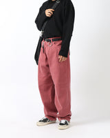 ストラクチャードデニムパンツ / structured denim pants_2color