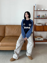 Football Color Matching Sweatshirt (2color)