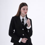 へルガールジャケット/0 2 hell girl jacket - BLACK