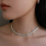 シルバーファブーネックレス / silver fabou necklace (vermeil)