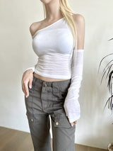 ハイパーツイストトップセット/493. Hyper twist top set (bk, wh, blue, cocoa)