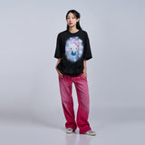サンリオハローキティー 3D アートワークショートスリーブTシャツ