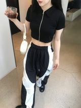 サンデークロップジップアップ