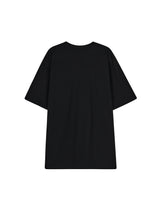 mii ロゴオーバーサイズTシャツ / mii LOGO OVERSIZED T-SHIRT BLACK