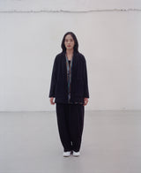 WARM-FLEECE HERITAGE CARDIGAN (Black) / ウォームフリースヘリテージカーディガン