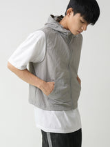 サマーナイロンフードベスト / Summer nylon hood vest 5color