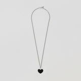 BLACK LOVE NEC SILVER925(DOODLE) (6685152837750)