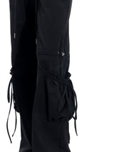 Free String Cargo Pants_Black