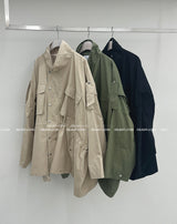 [UNISEX] Overfit string bomber jacket