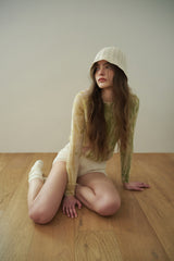 MILLY bucket hat_oatmeal