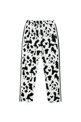 0 3 black cow velvet track pants (4641551810678)