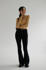 no.106 コットンブーツカットパンツ / no.106 Cotton Bootcut Pants (2color)