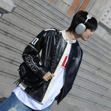90S Biker Leather Jacket (2color)