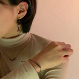 スノーフレークネックレス / Snowflake Necklace (3color) (6650194002038)