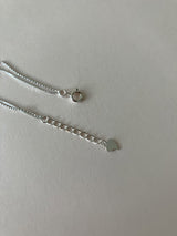 [92.5silver] トリプルハートブレスレット