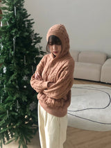 Siren knit hood