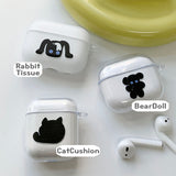 Beardoll My Sweet Blue AirPods Case_Jelly