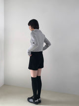 Sally two-way crop cardigan
