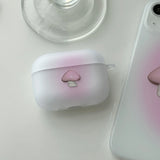 ピンク - カラーマッシュルーム AirPods ケース_マット