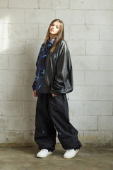 Jブルーフラワージャケット/BSR2223FWJK062 J-BLUE FLOWER JACKET BLACK