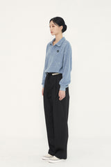 STRING LINE PANTS -BLACK (6636702498934)
