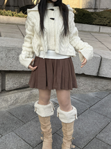 トッポギフードカーディガン / Tteokbokki hooded cardigan