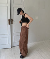 ボーイワイドカーゴパンツ/Boy Wide Cargo Pants (2color)