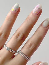 チェーンボールリング / silver925 chain ball Ring
