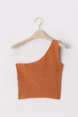 セットザルールズワンショルダートップ / Set The Rules One Shoulder Top