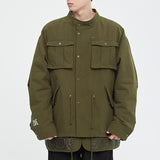 リセントロゴM65ジャケット/RECENT LOGO M65 PARKA_KHAKI