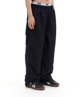 ナイロンシャーリングパンツ (BLACK)