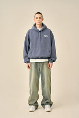 VINTAGE WASHED-OUT DENIM PANTS