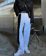 Red Damage Pants (2 color) (6683814953078)